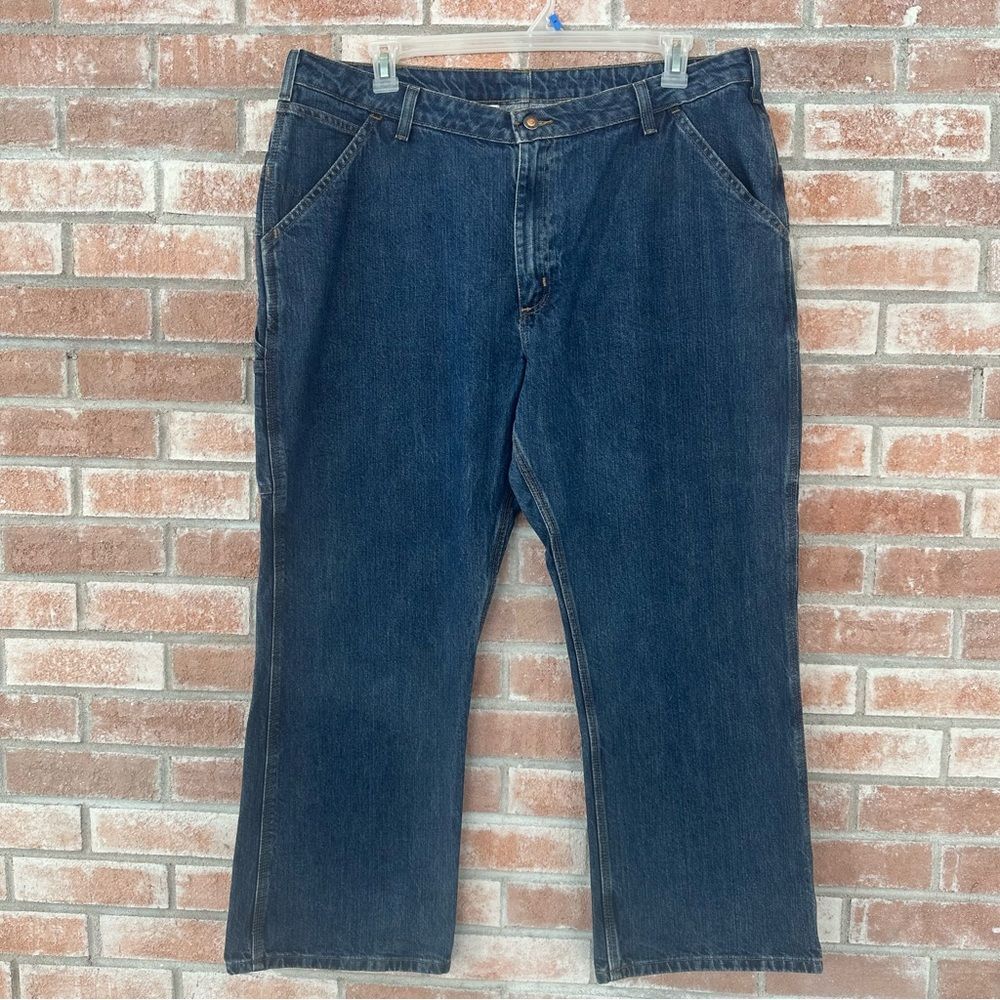 Carhartt Vintage Jeans Women’s 20 Plus Blue Straight Utility Carpenter Grunge